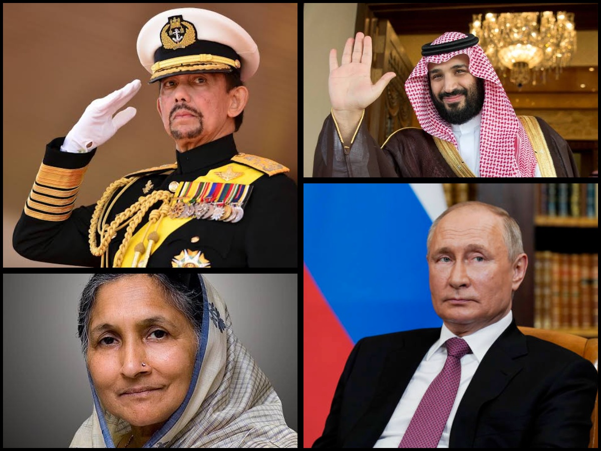Top 10 Richest Politicians in the World 2025