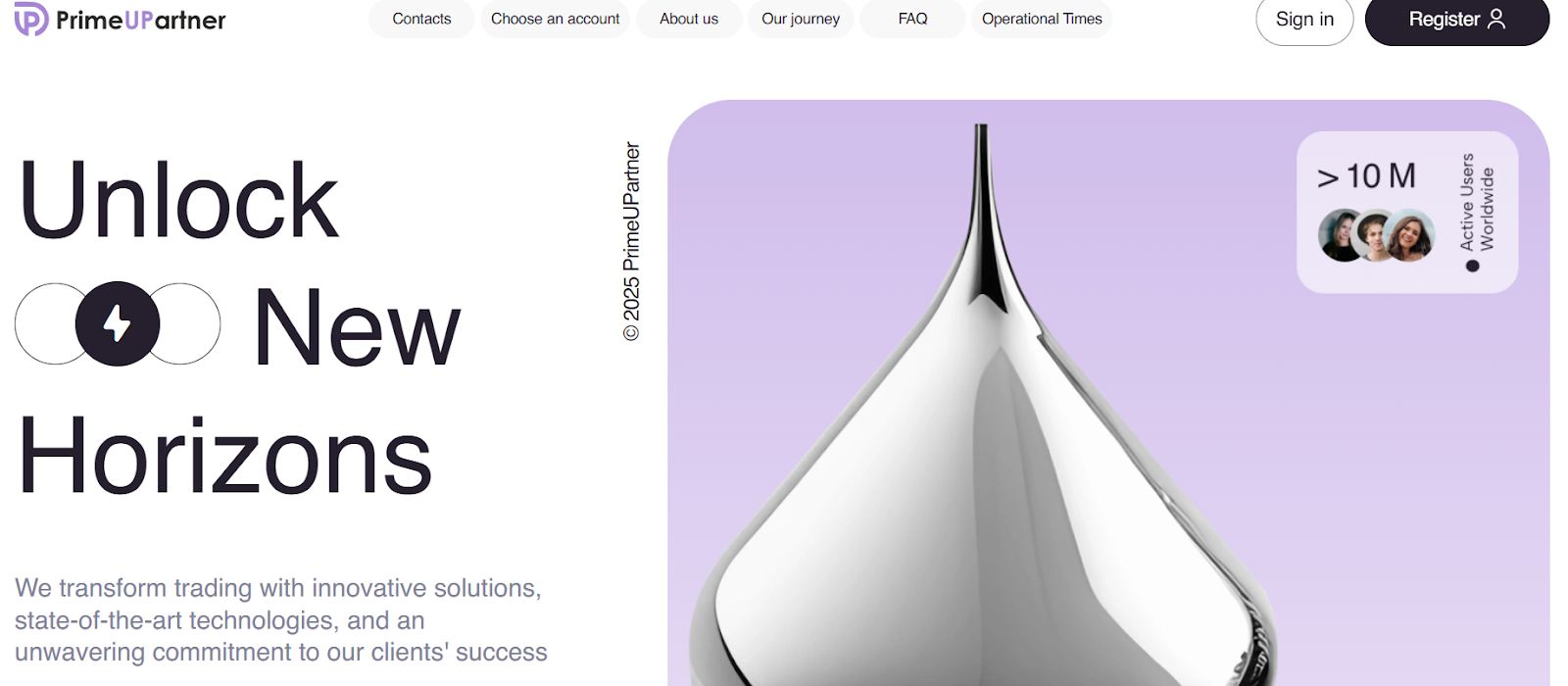 PrimeUpArtner.com reviews — Registration