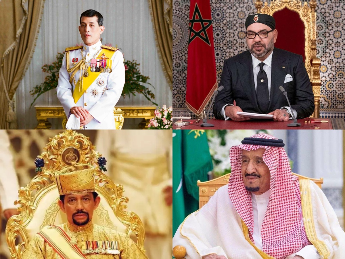 Top 10 Richest Monarchs In The World 2025