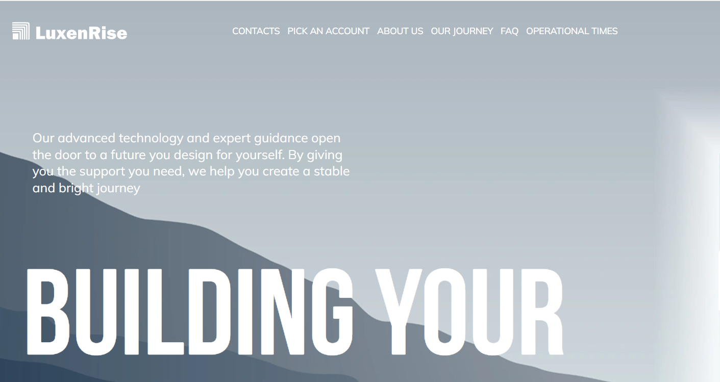 LuxenRise.com reviews - Registration