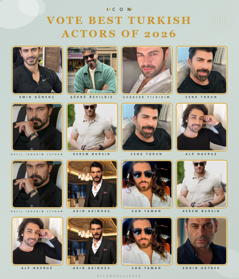 VOTE BEST TURKISH ACTORS OF 2026